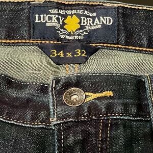 LUCKY BRAND 361 Vintage Straight Blue Jeans 34x32 Pre-owned in great condition